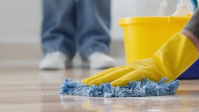 Common hard floor cleaning mistakes for tile, hardwood, laminate, and vinyl flooring types