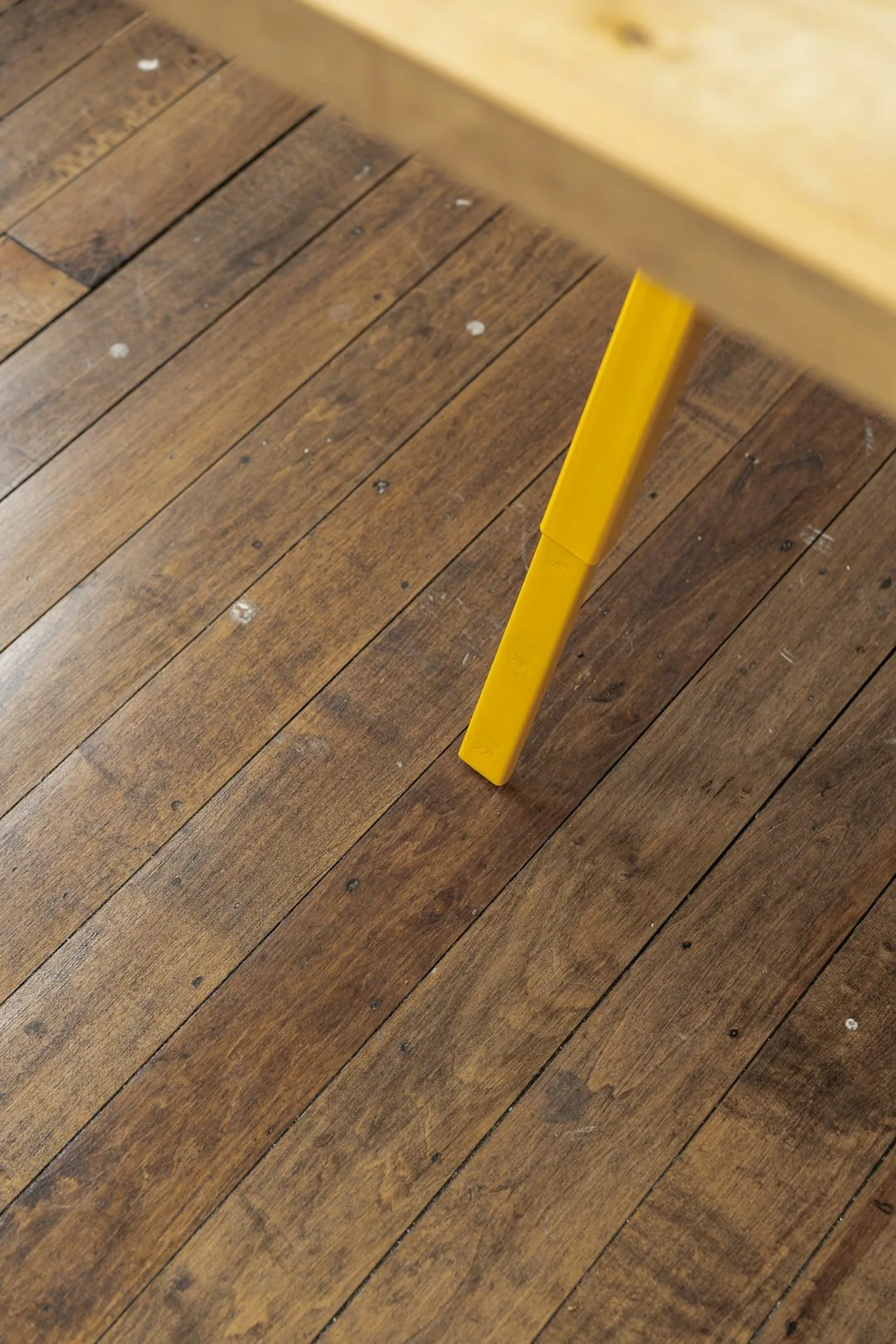 Freshly Mopped Floor That Is Still Sticky